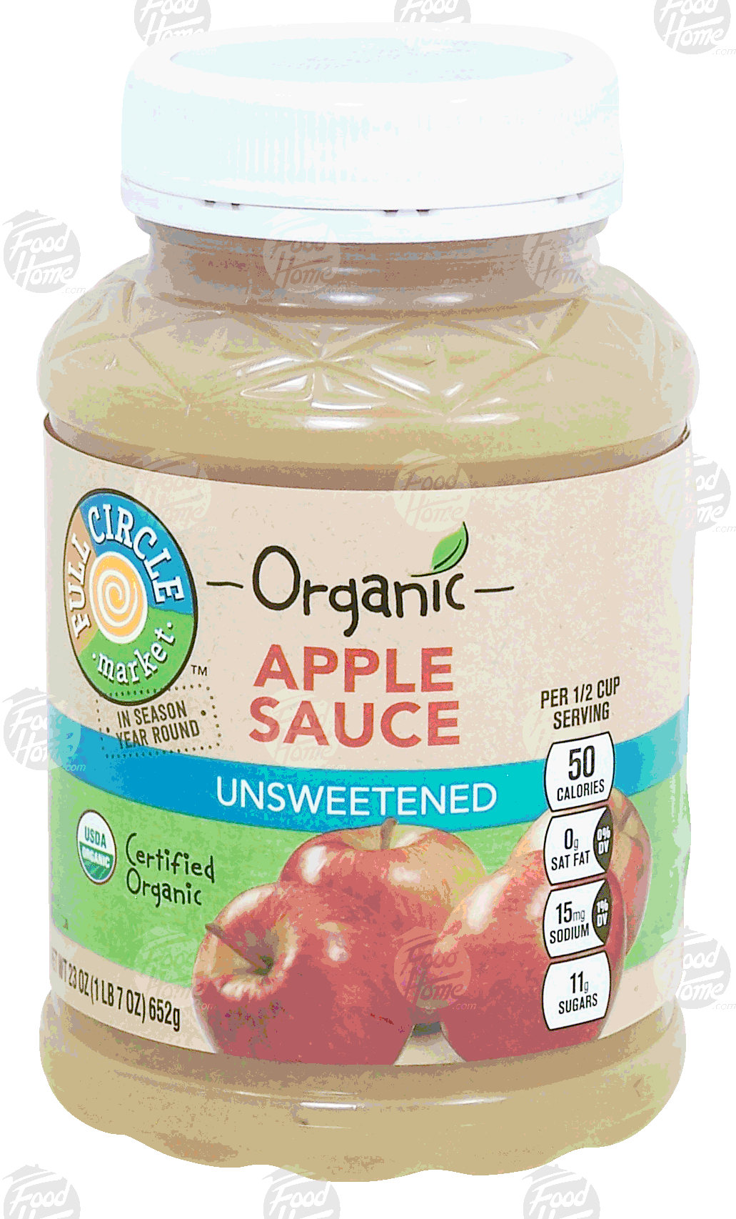 Full Circle Organic applesauce, no sugar added Full-Size Picture